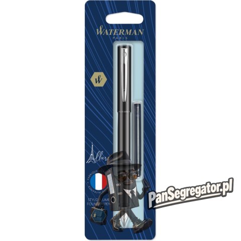 Pióro Wieczne ALLURE CZARNY MAT CT (blister) 2225503 WATERMAN