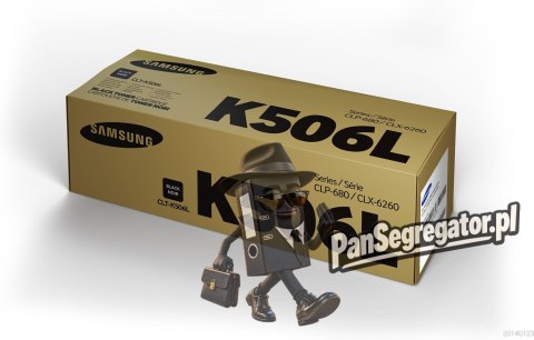 Samsung Oryginalny czarny toner o wysokiej wydajności HP CLT-K506L