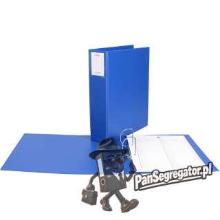 Segregator do akt osob. 6,5 cm 2r/d52 niebieski TD-16-03 BIURFOL