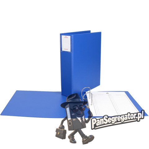 Segregator do akt osob. 6,5 cm 2r/d52 niebieski TD-16-03 BIURFOL