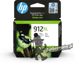 Tusz HP czarny HP 912XL, HP912XL=3YL84AE, 825 str.