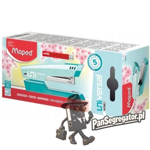 Zszywacz MAPED Universal Metal Pastel do 25 kartek 354301