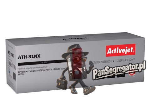 Activejet ATH-81NX Toner (zamiennik HP 81X CF281X; Supreme; 25000 stron; czarny)