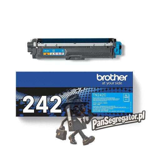 Brother TN-242C kaseta z tonerem 1 szt. Oryginalny Cyjan