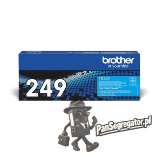 Brother TN-249C kaseta z tonerem 1 szt. Oryginalny Cyjan