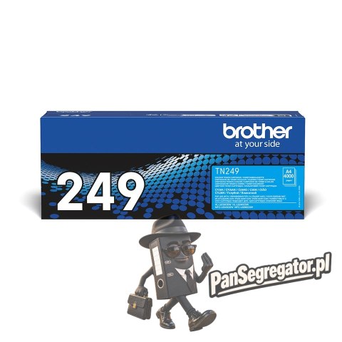 Brother TN-249C kaseta z tonerem 1 szt. Oryginalny Cyjan