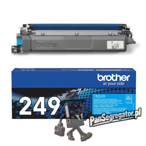 Brother TN-249C kaseta z tonerem 1 szt. Oryginalny Cyjan