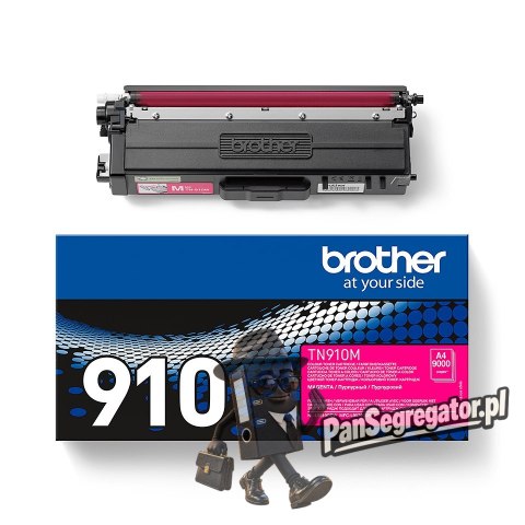 Brother TN-910M kaseta z tonerem 1 szt. Oryginalny Purpurowy