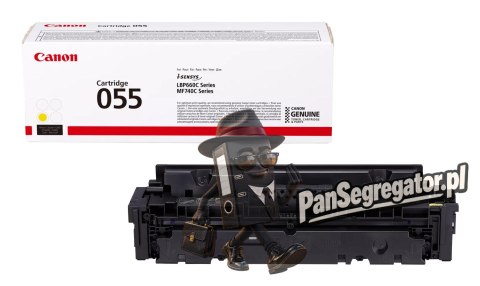 CANON Toner Żółty CRG-055Y=CRG055Y=3013C002