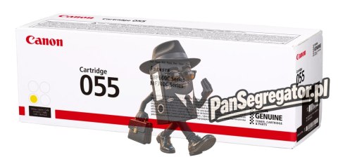 CANON Toner Żółty CRG-055Y=CRG055Y=3013C002