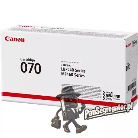 Canon 070 kaseta z tonerem 1 szt. Oryginalny Czarny