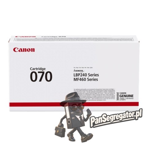 Canon 070 kaseta z tonerem 1 szt. Oryginalny Czarny