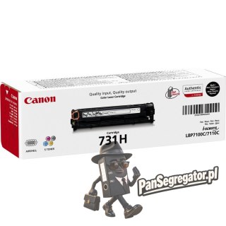 Canon 731H kaseta z tonerem 1 szt. Oryginalny Czarny