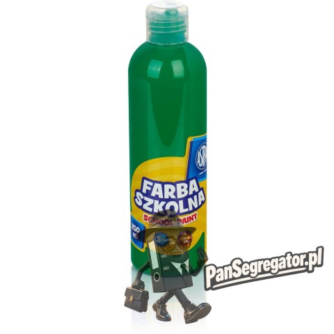Farba szkolna Astra 250 ml - zielona jasna 301217014 ASTRA