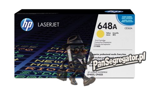 HP 648A oryginalny wkład z żółtym tonerem LaserJet