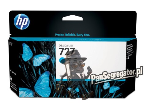 HP Błękitny wkład atramentowy 727 DesignJet 130 ml
