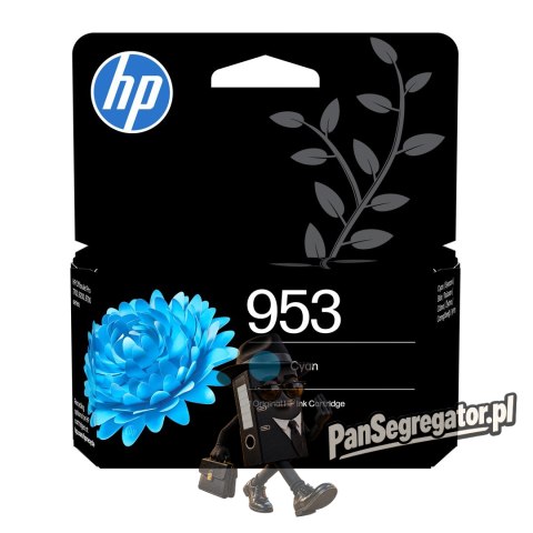 HP Oryginalny błękitny wkład atramentowy 953