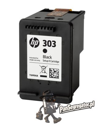 HP Oryginalny czarny tusz 303XL o wysokiej wydajności