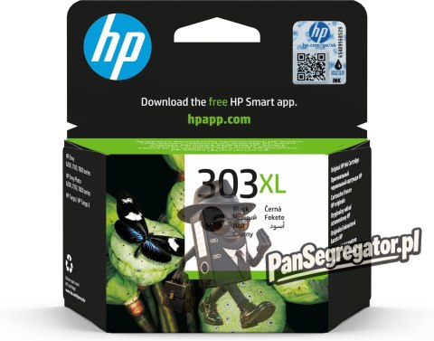 HP Oryginalny czarny tusz 303XL o wysokiej wydajności