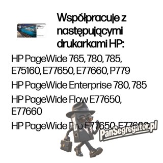 HP Oryginalny czarny wkład atramentowy 982X PageWide o dużej pojemności
