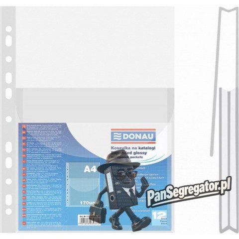 Koszulka na katalog z klapką A4 krystaliczna 170mic 1775001PL-00 DONAU