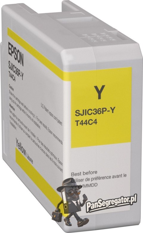 Nabój z tuszem Żółty Epson SJIC36P(Y)