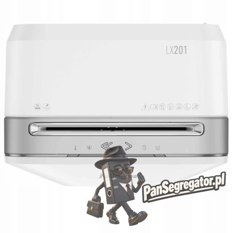 Niszczarka LX201 biała 5050101 Fellowes