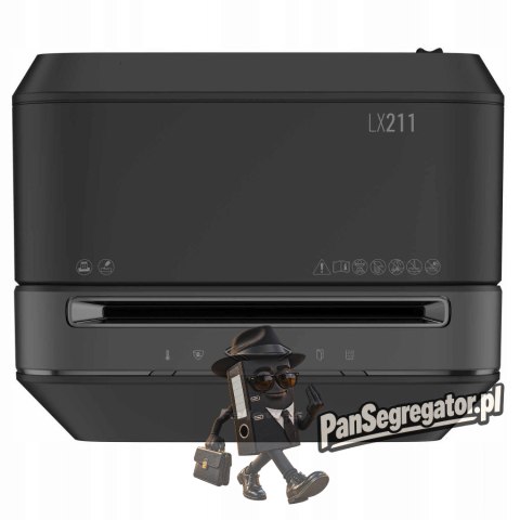 Niszczarka LX211 czarna 5050201 Fellowes