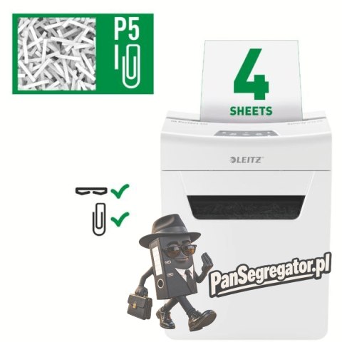 Niszczarka Leitz IQ Protect 4 P5 80940000