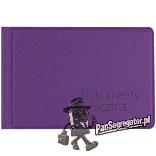 Okładka na dokumenty ucznia VIOLET KOD-12-05 BIURFOL