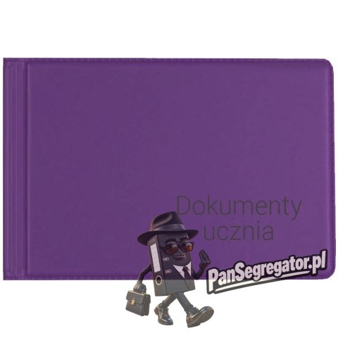 Okładka na dokumenty ucznia VIOLET KOD-12-05 BIURFOL