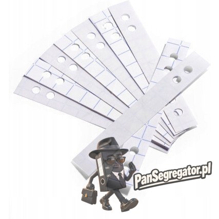 Paski samoprzylepne wzmacniające (50) przezroczyste 807819 DURABLE