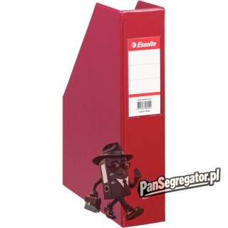 Pojemnik składany A4 70mm Bordowy ESSELTE PVC 56050