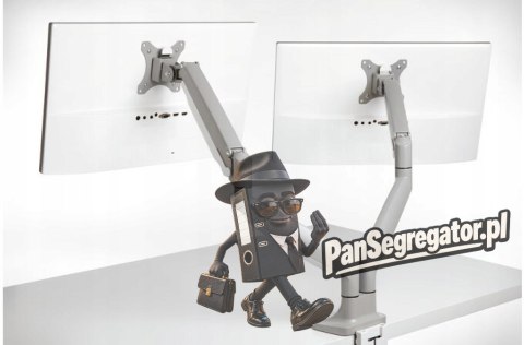 Regulowane podwójne ramię do monitora KENSINGTON SmartFit One-Touch K55471EU
