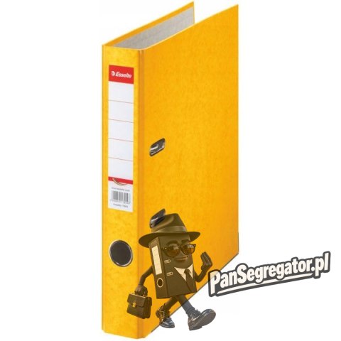 Segregator A4/50 RAINBOW żółty 17923 ESSELTE