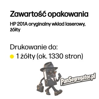 TONER CARTRIDGE 201A YELLOW/.