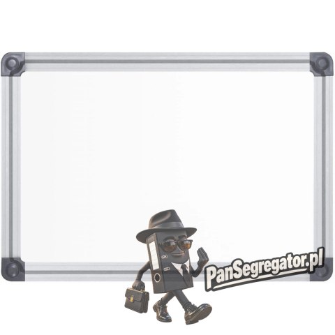 Tablica suchościeralna-magnetyczna 80x50 r.aluminiowa WIELKOR