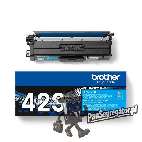 Toner Brother niebieski TN423C=TN-423C, 4000 str.