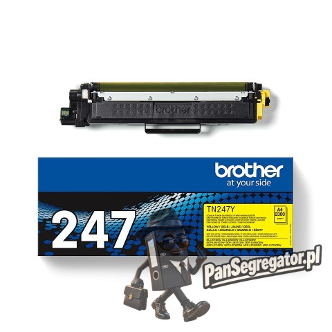 Toner Brother żółty TN247Y=TN-247Y, 2300 str.