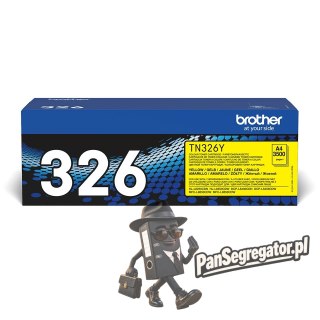 Toner Brother żółty TN326Y=TN-326Y, 3500 str.