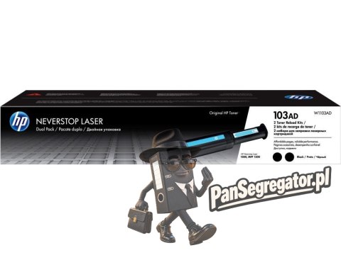 Toner HP czarny HP 103AD, HP103AD=W1103AD