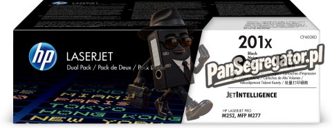 Toner HP zestaw HP 201X, HP201X=CF400XD, 2800 str.
