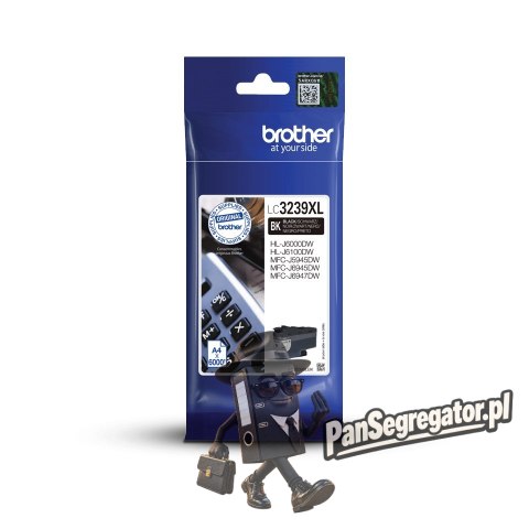 Tusz Brother czarny LC3239XLBK=LC-3239XLBK, 6000 str.