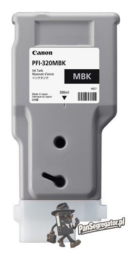 Tusz Canon 2889C001 PFI-320MBK 300 ml Czarny matowy