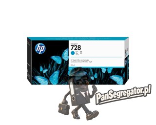 Tusz HP niebieski HP 728, HP728=F9K17A, 300 ml