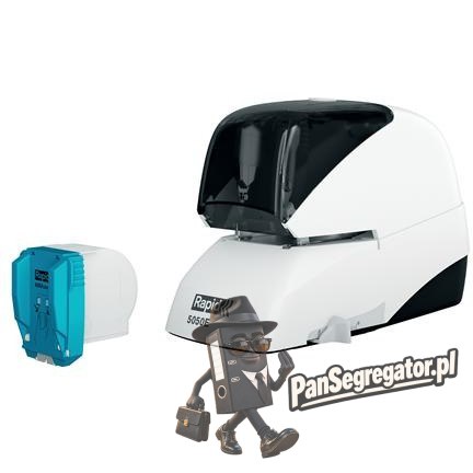 Zszywacz elektryczny Supreme 5050e biało-czarny 50 kartek RAPID 20993212
