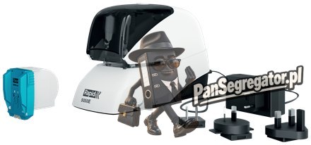 Zszywacz elektryczny Supreme 5050e biało-czarny 50 kartek RAPID 20993212