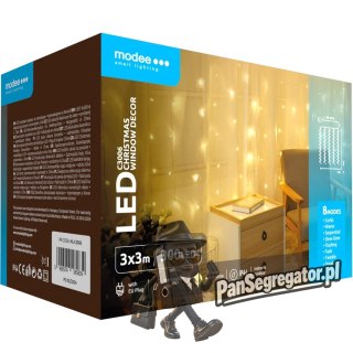 Kurtyna LED MODEE 3x3m ciepła barwa 300LED ML-C3006