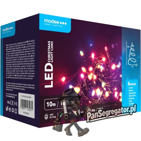 Lampki choinkowe MODEE 10m RGB 100LED ML-C2003
