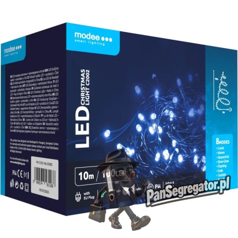 Lampki choinkowe MODEE 10m zimna barwa 100LED ML-C2002